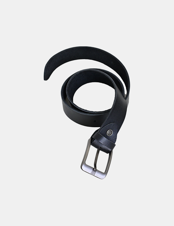 Handmade Black Genuine Leather Belt – EenaCrafts